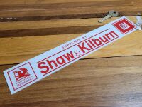 Vauxhall & GM Dealer Window Sticker - Shaw & Kildurn - 12