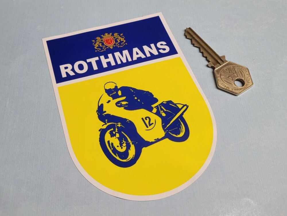Rothmans Bike Shield Sticker - 5