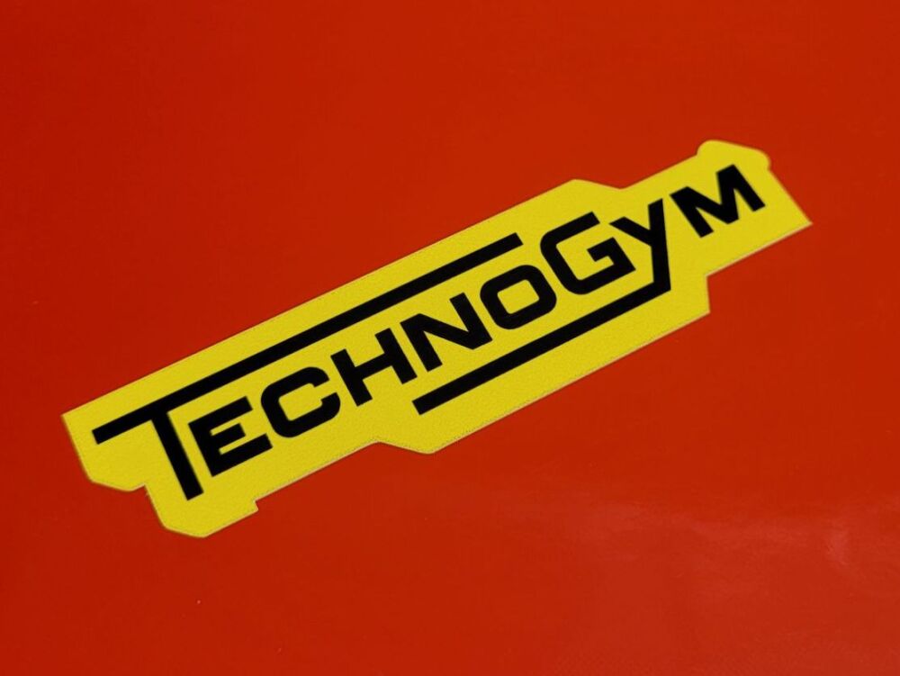 Technogym Shaped Stickers - 3" or 8" Pair