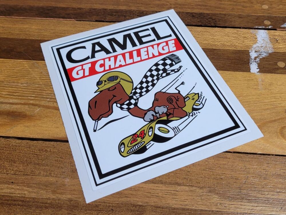 Camel GT Challenge Sticker - 5.25" or 7"