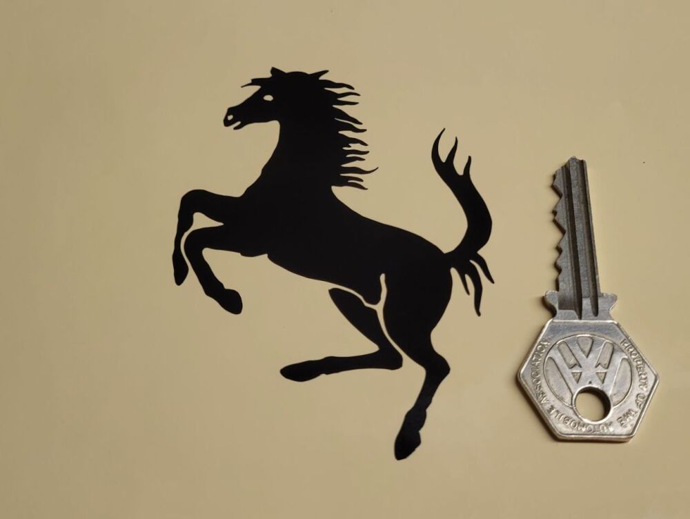 Ferrari Cut Vinyl Prancing Horse Sticker - 4