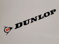 Dunlop Cut Letters & Red 'D' Logo Stickers - 18" Pair