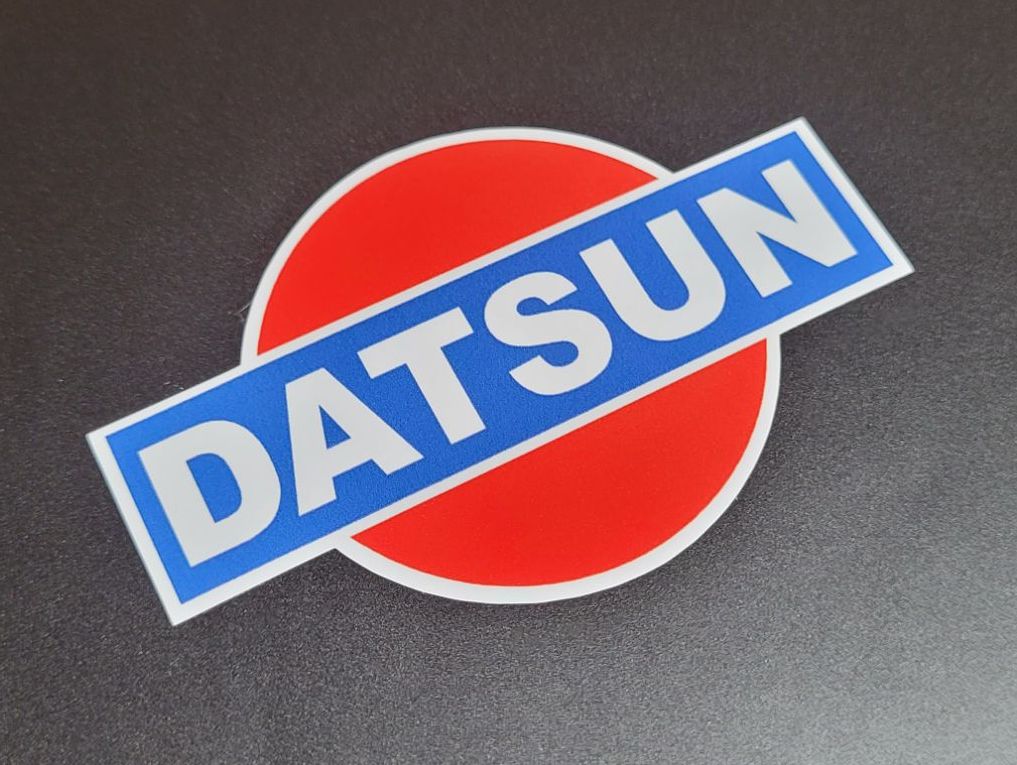 Datsun Rising Sun Colour Sticker - 12