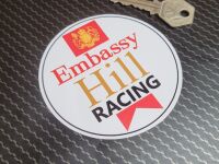 Embassy Hill Racing Circular Sticker - 3.5"