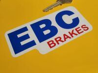 EBC Brakes Shaped Stickers - 5" or 6.5" Pair