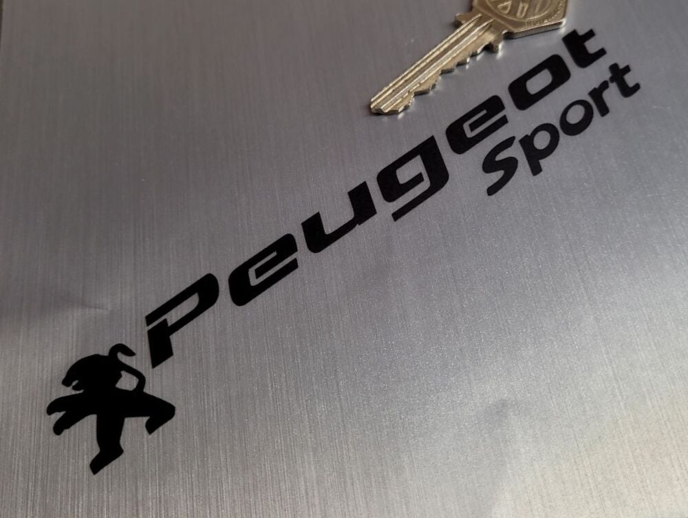 Peugeot Sport Later Style Cut Vinyl Stickers - 6