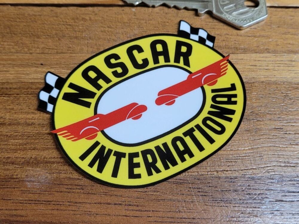 Nascar International Racing Sticker - 3"