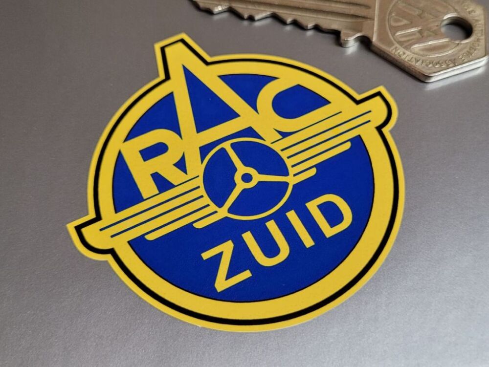RAC Zuid Automobile Club Logo Sticker - 2.5