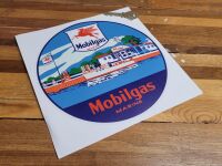Mobil Mobilgas Marine Style Globe Sticker - 8