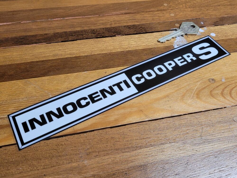 Innocenti Cooper S Window Sticker - 10