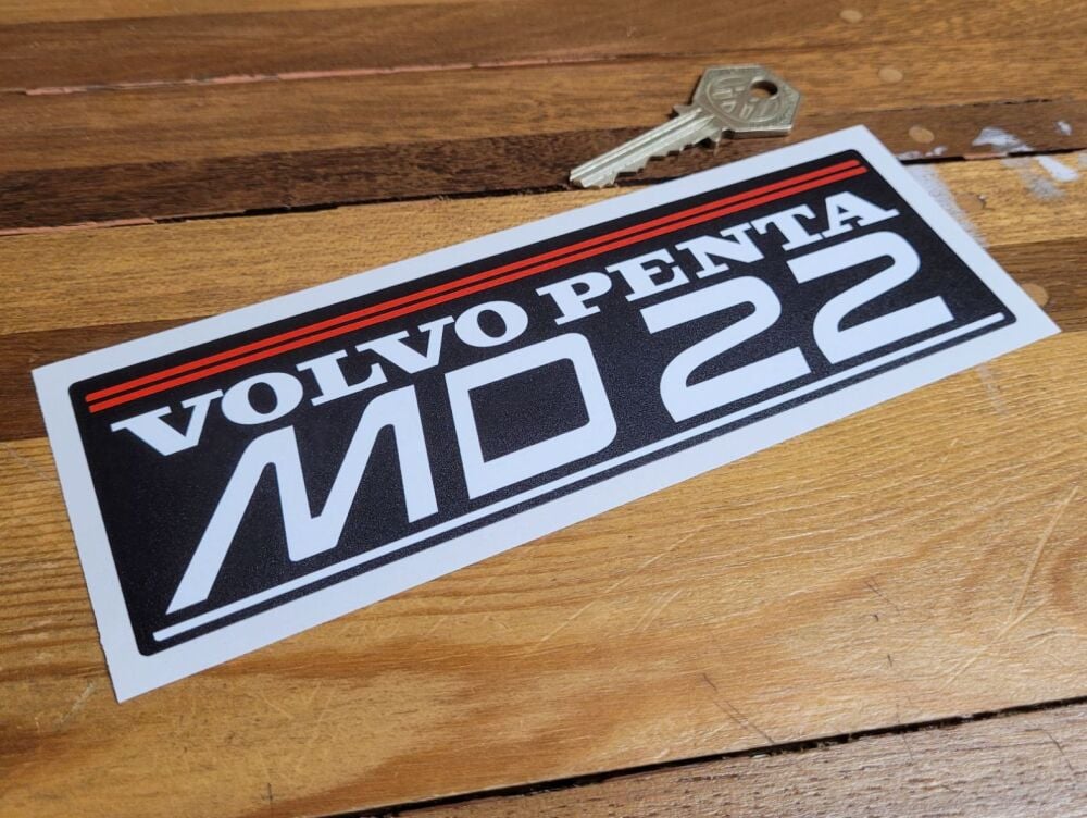 Volvo Penta MD 22 Sticker - 6.75"