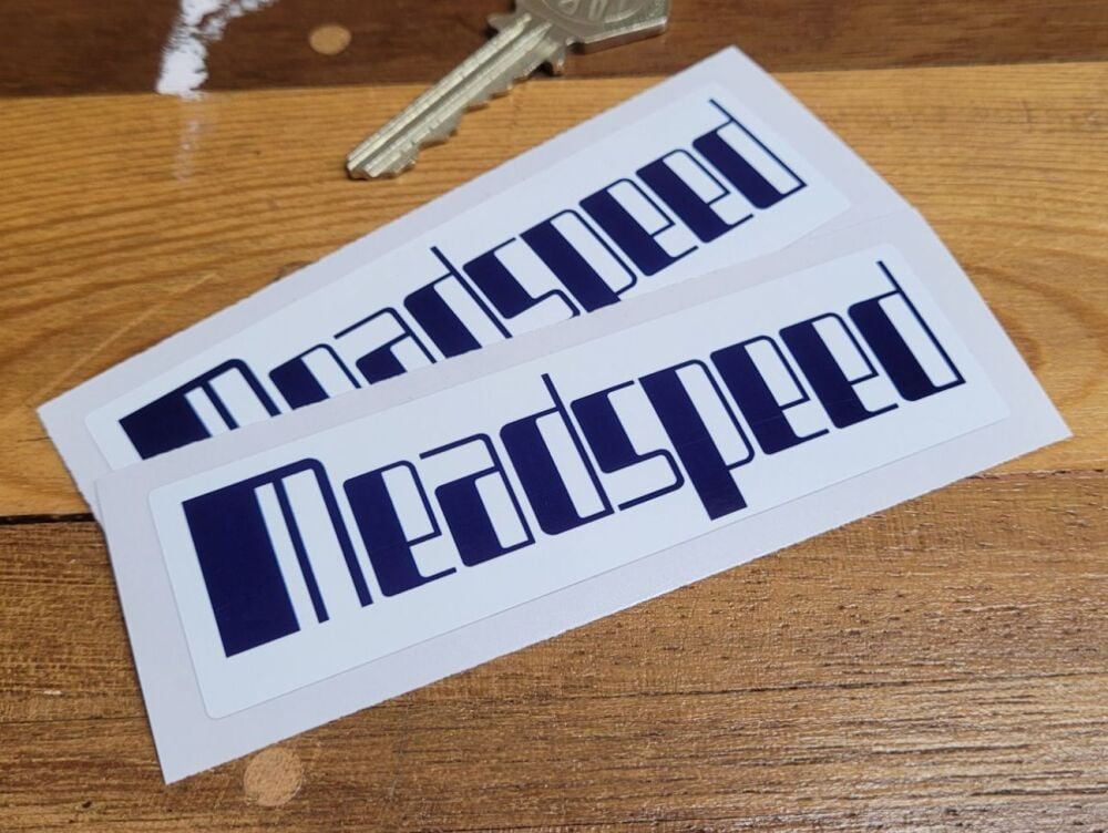 Meadspeed Racing Stickers - 4