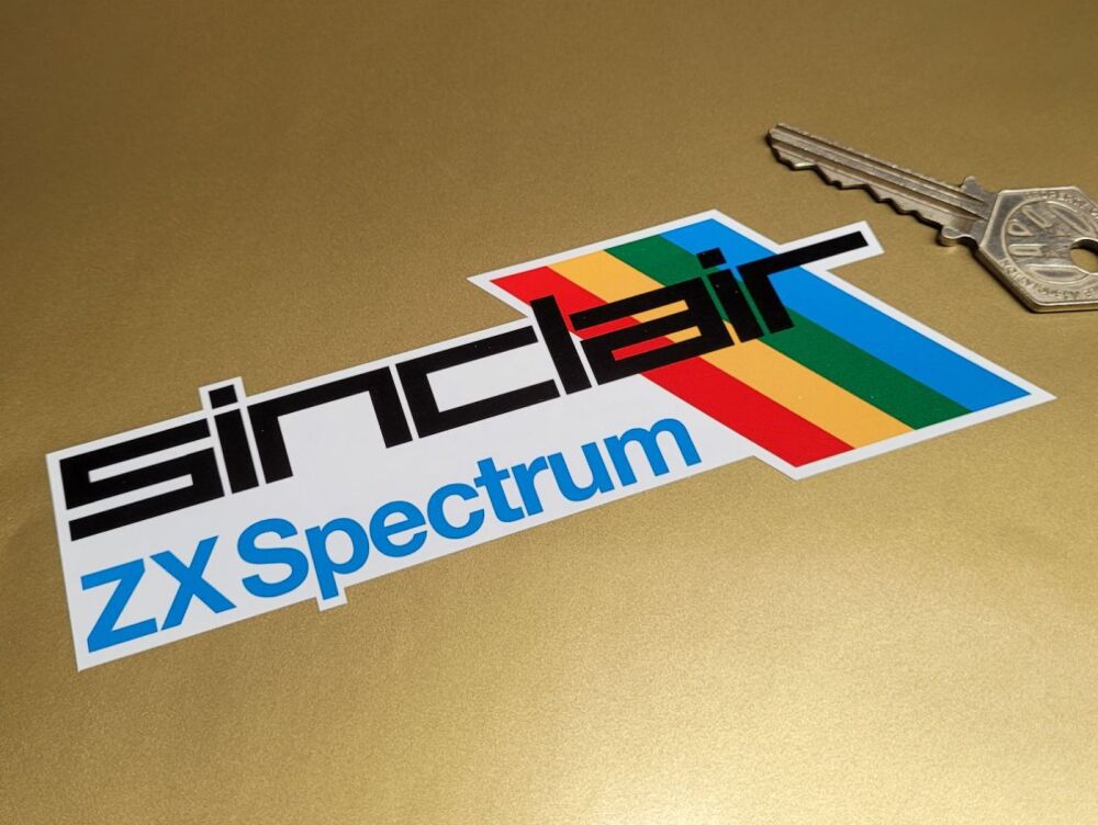 Sinclair ZX Spectrum Sticker - 6"