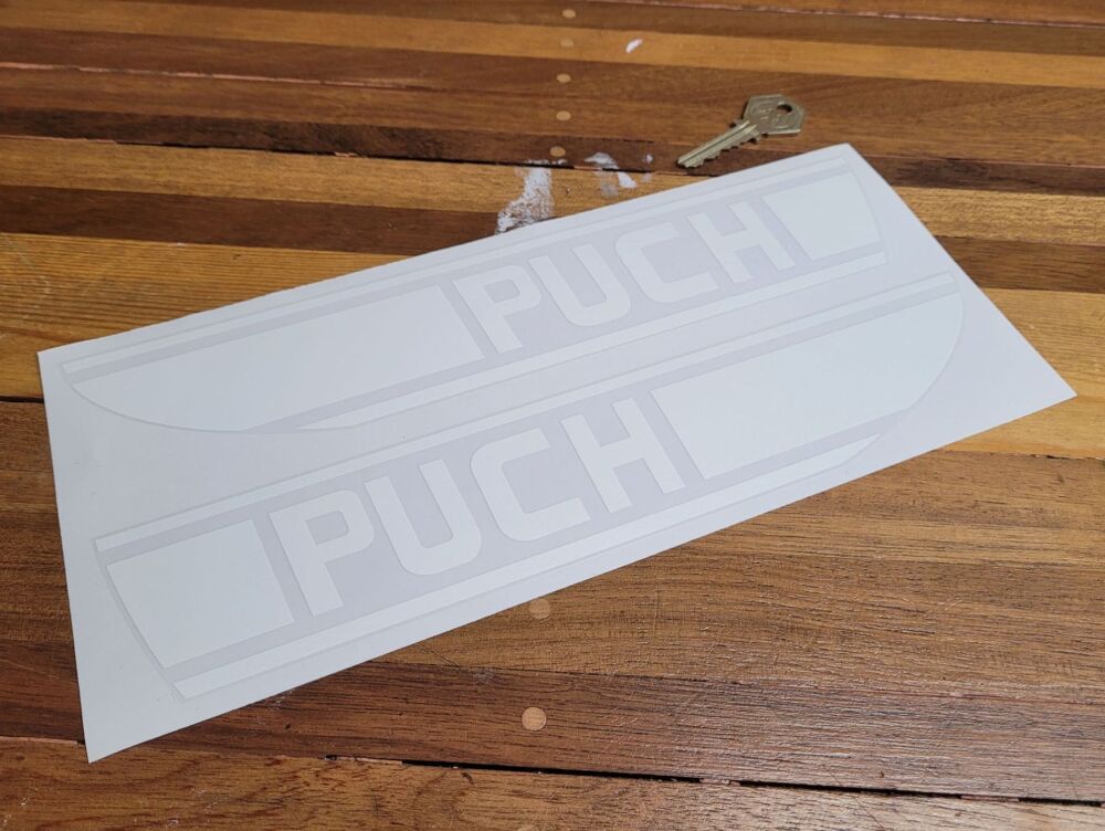 Puch Maxi X30 Tank Stickers - 11.25" Pair
