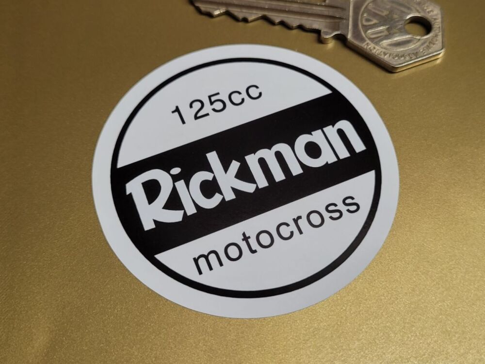 Rickman 125cc Motocross Sticker - 2.5"