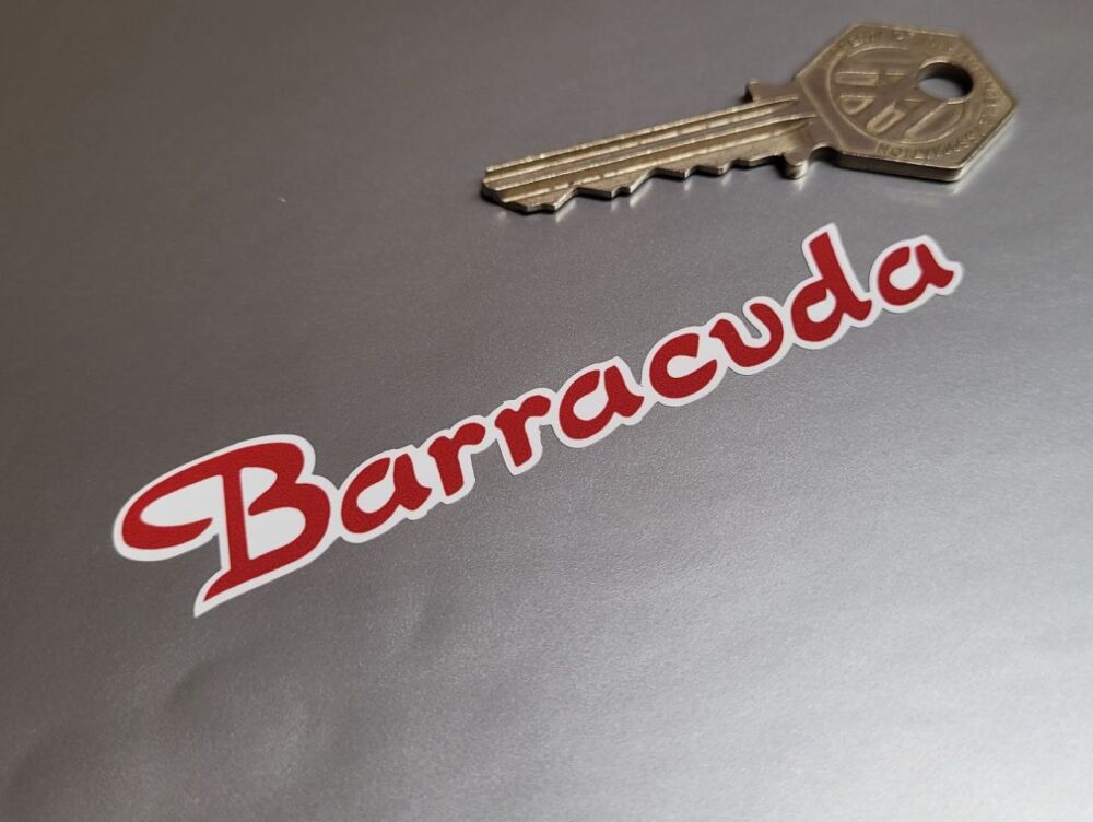 Motobi Barracuda Stickers - 3.5" Pair