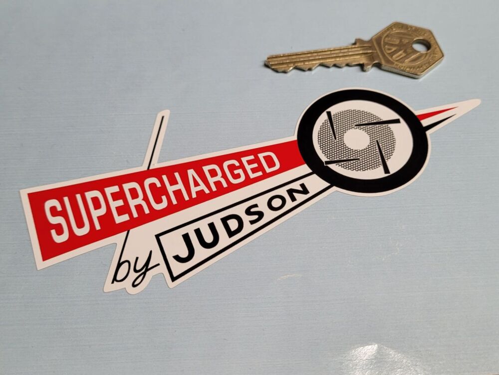 Supercharged by Judson Sticker - 6"