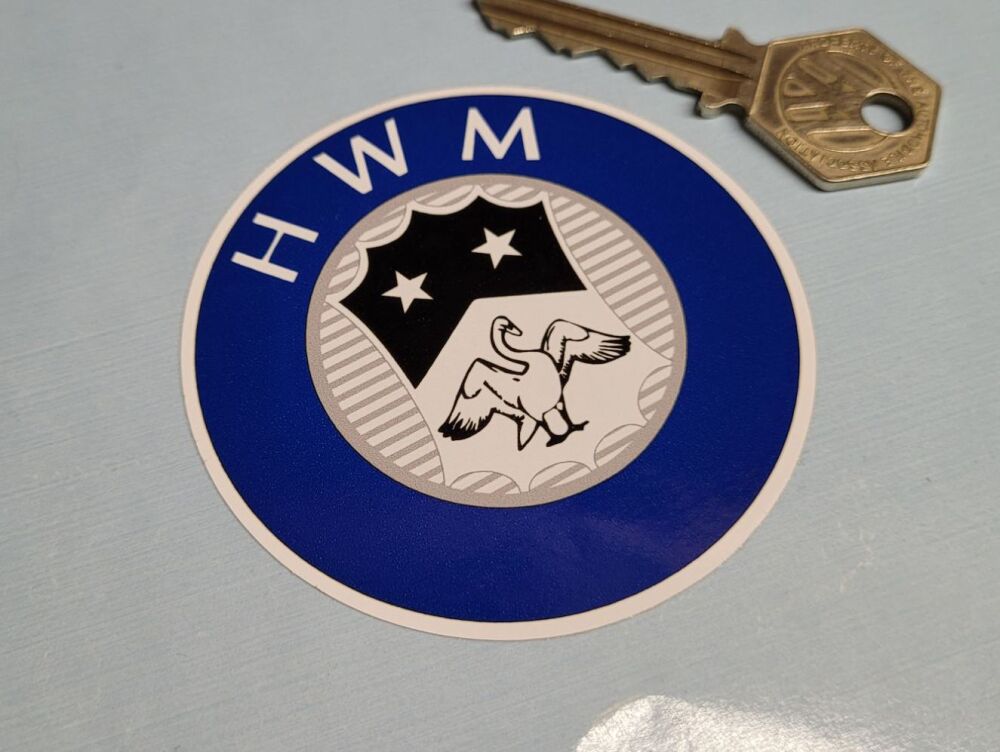 HWM Hersham & Walton Motors Sticker - 3"