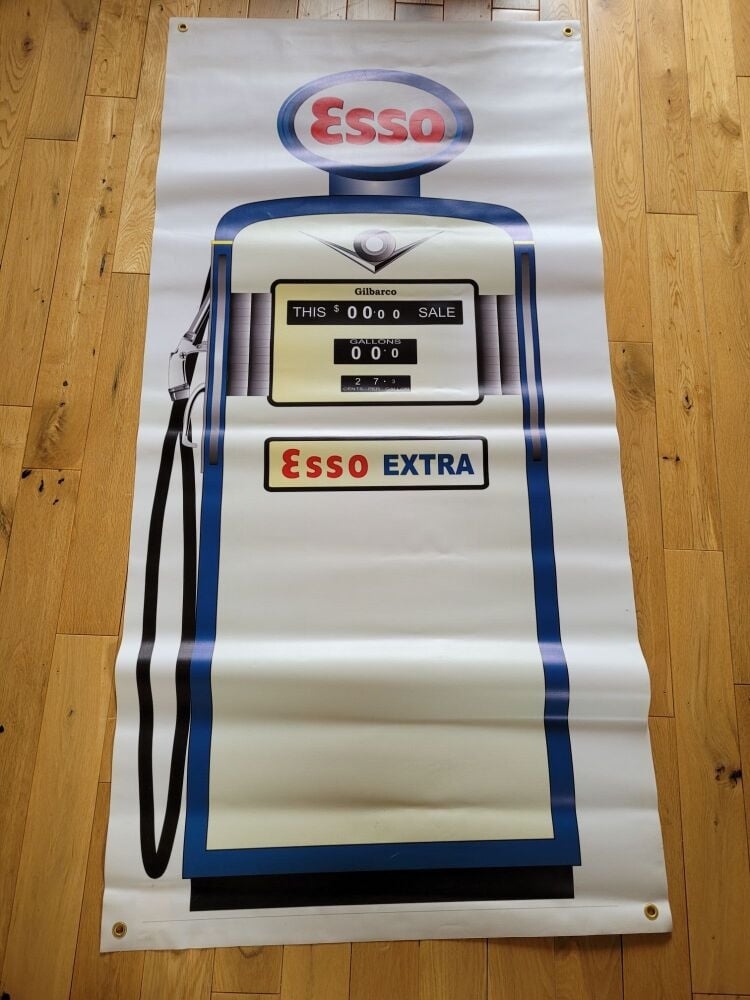 Esso Petrol Pump Style Banner - 61