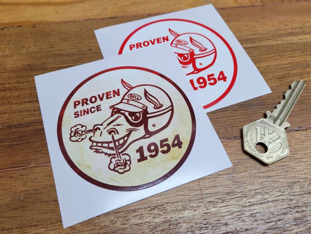 Bell Helmets Proven Since 1954 Sticker - 3"