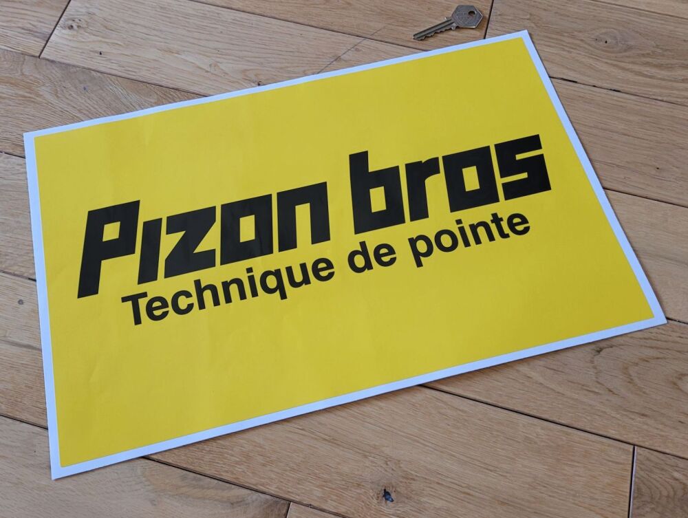 Pizon Bros Technique De Pointe Sticker - 15.75"