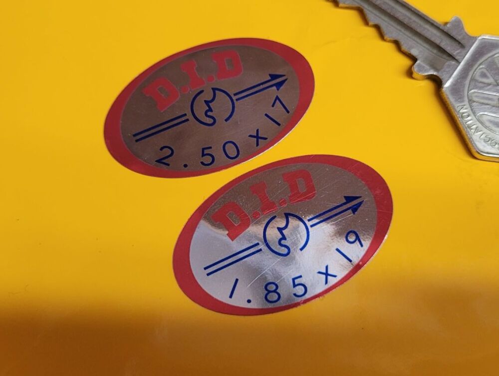 zzz D.I.D Rim Stickers - 1.5" Pair