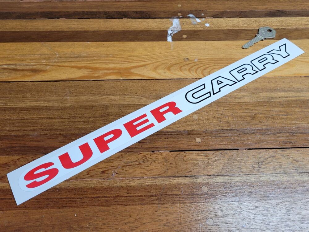 zzz Suzuki Super Carry Sticker - 14.5