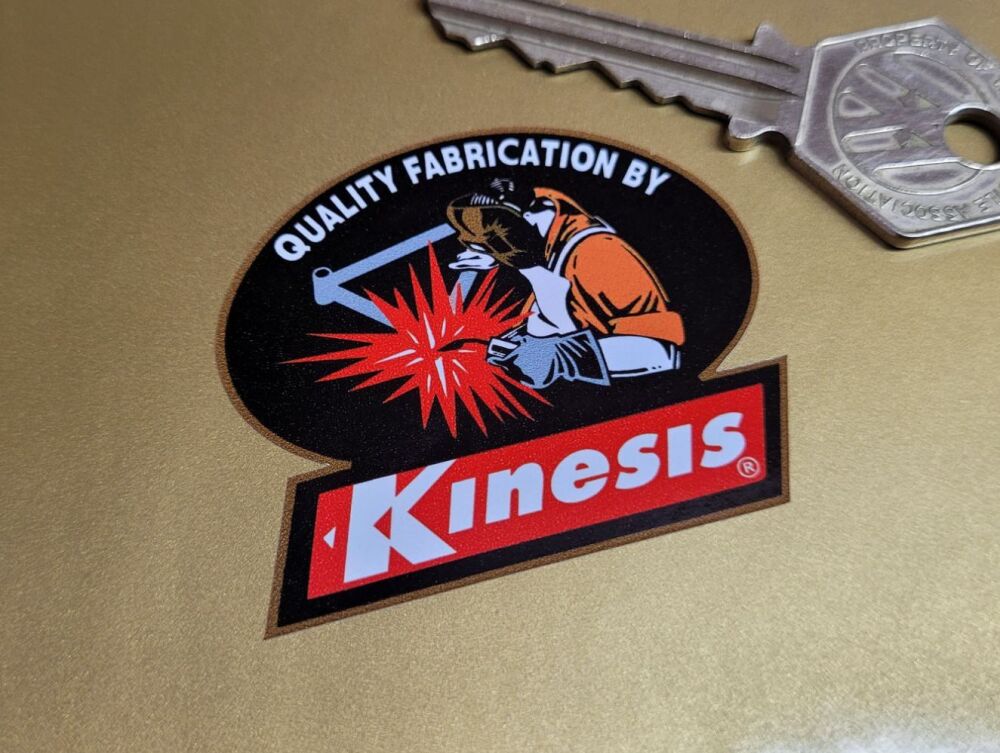 Kinesis Bicycle Frame Tube Sticker - 2"