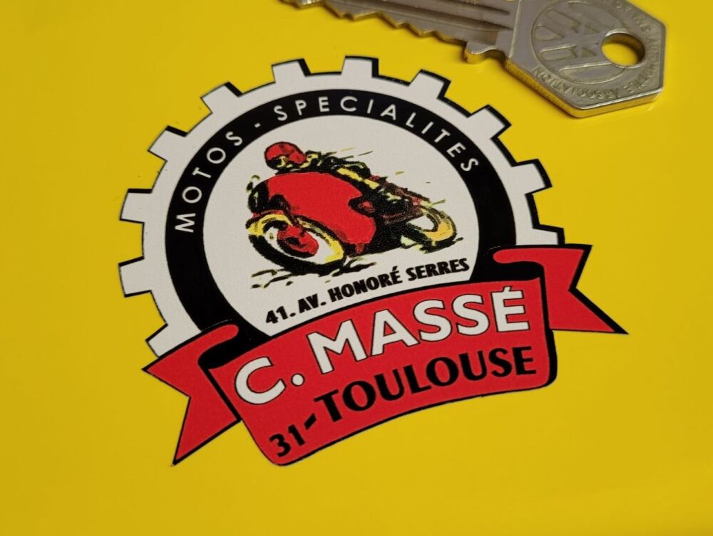 C.Masse Dealer Sticker - Moto Specialites Toulouse - 2.5"