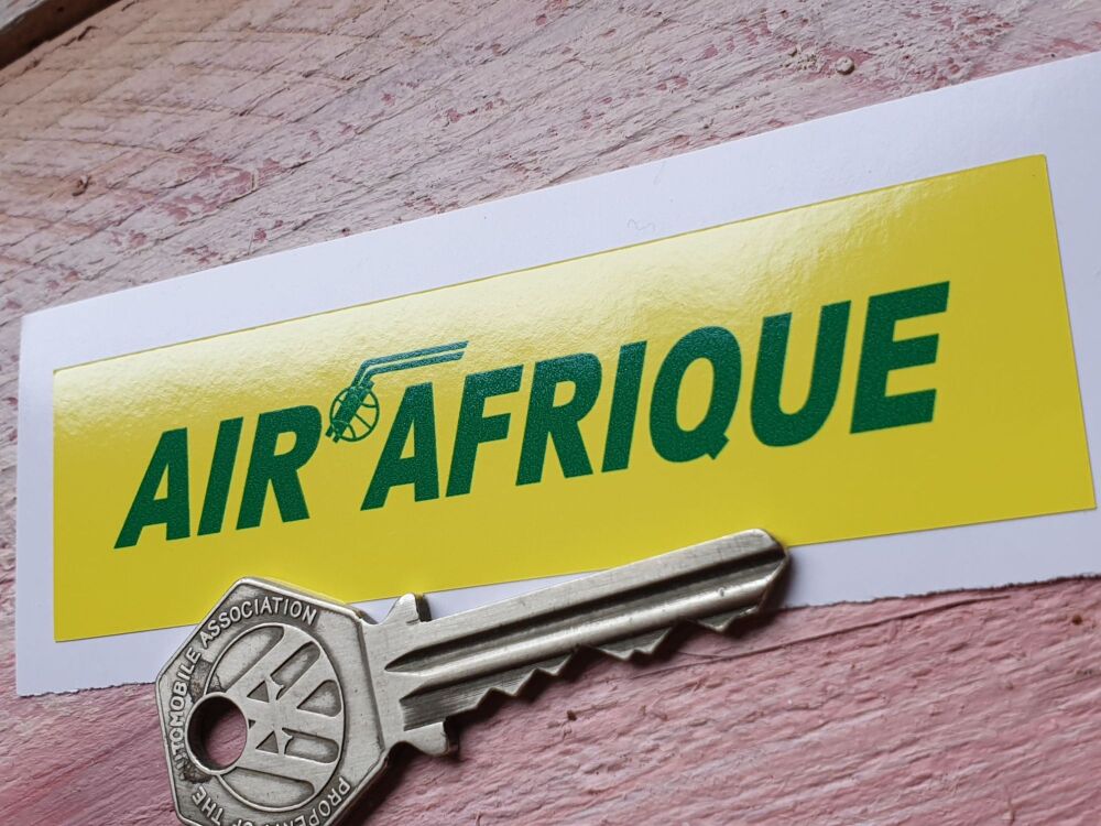 Air Afrique Sponsors Sticker  4"/100mm  Pair.