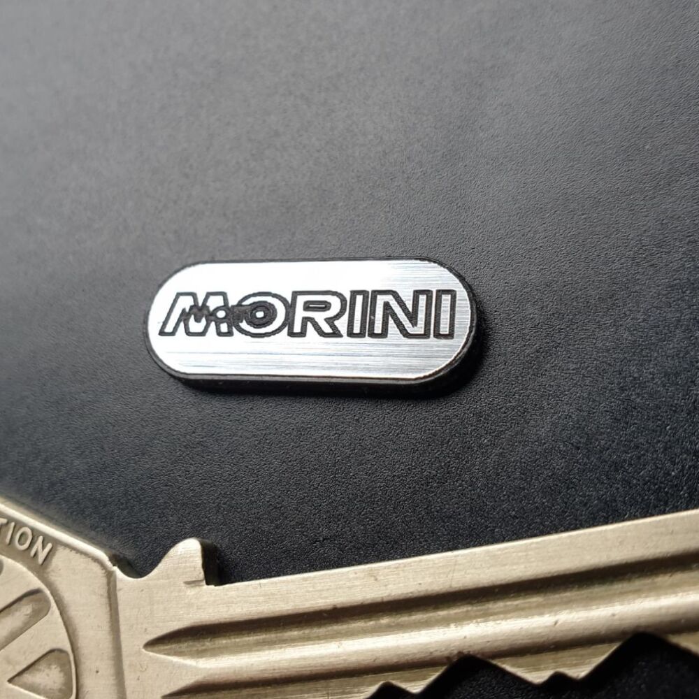 Moto Morini NGK Spark Plug HT Cap Cover Badges. 22mm Pair.