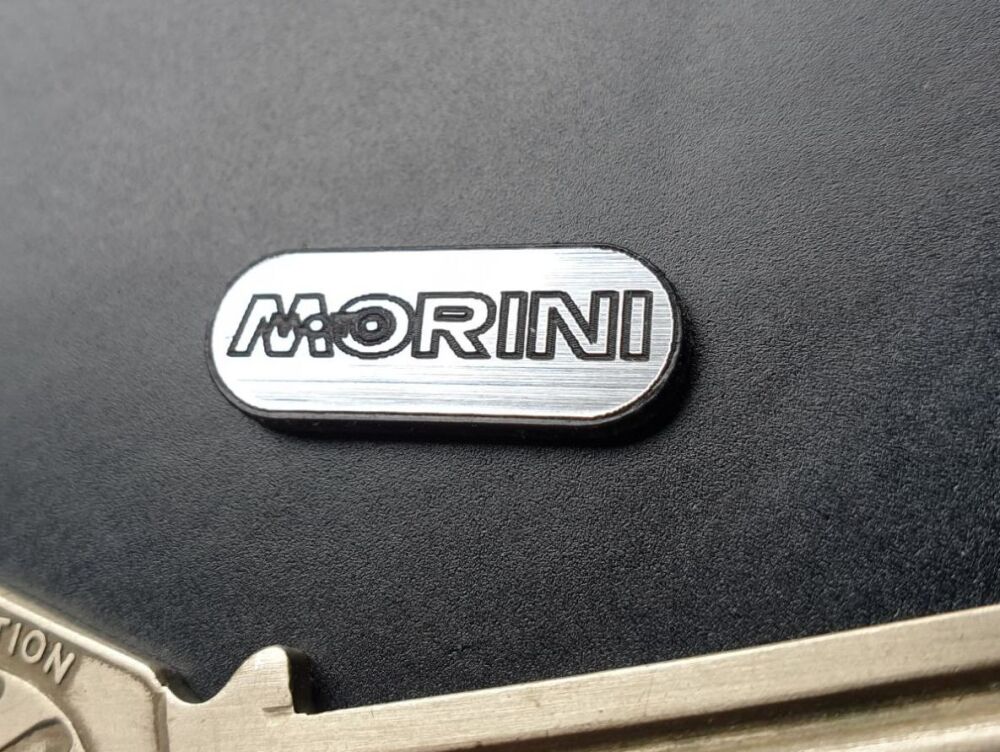 Moto Morini NGK Spark Plug HT Cap Cover Badges - 22mm Pair