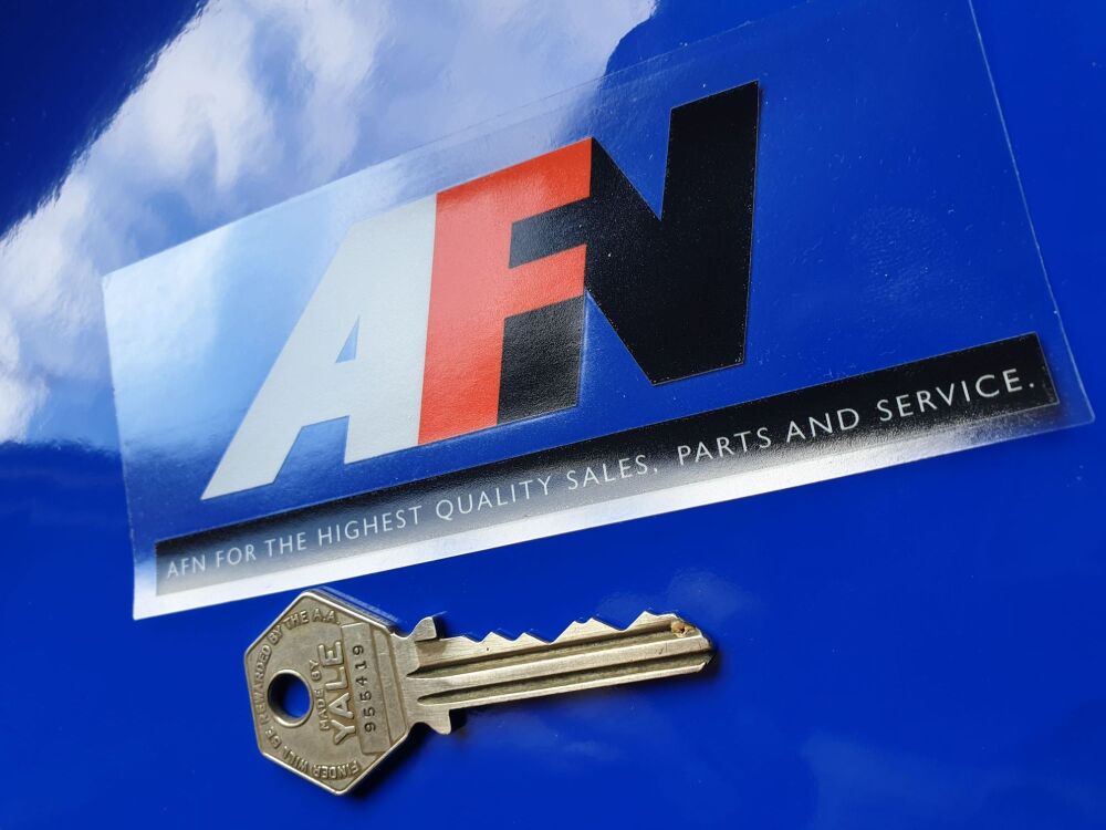 AFN Dealers Window Sticker. Style 4. 120mm