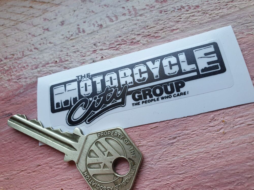 Motorcycle City Group Dealer Sticker - 75mm
