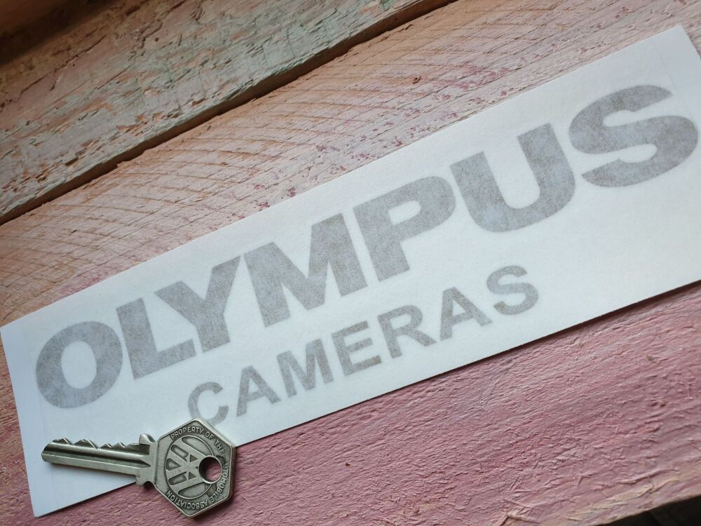 Olympus Cameras Cut Vinyl Stickers - 8"