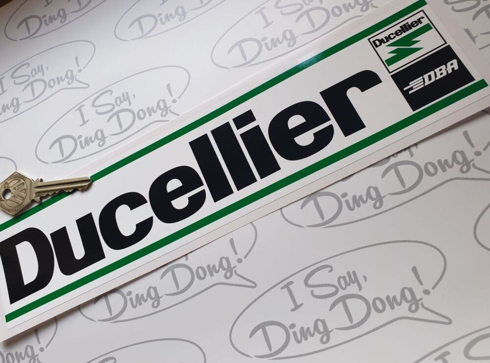 Ducellier DBA Oblong Sticker - 10.75"    275mm
