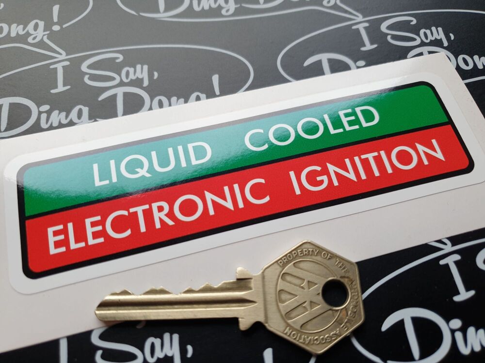 Cagiva Liquid Cooled 130mm sticker