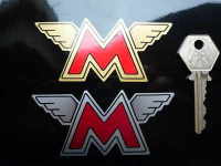 Matchless Winged M's Stickers. 3.5
