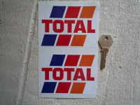 Total Fuel Stripes Stickers. 4