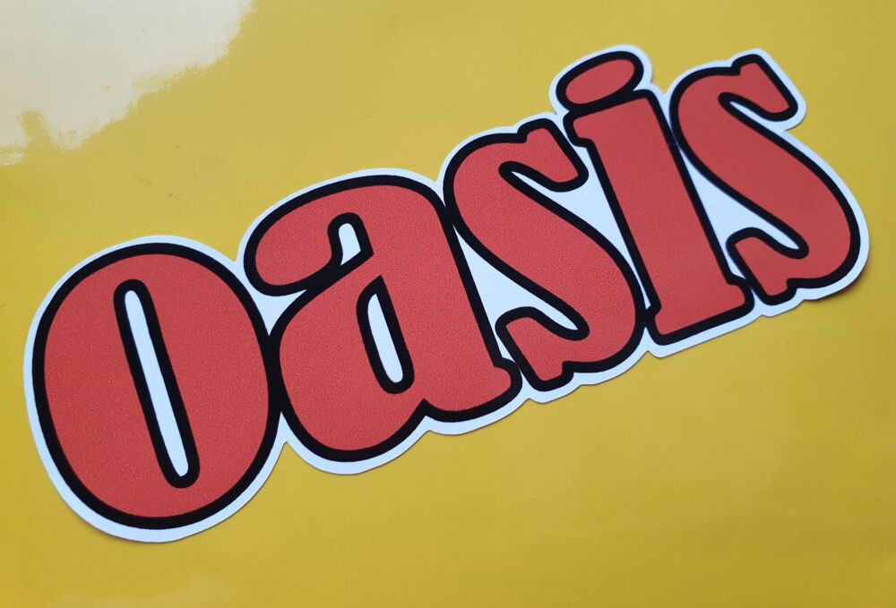 Oasis Paris Dakar Sponsors Rally Sticker - 4" or 6"