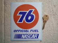 Union 76 Official Fuel of Nascar Sticker - 6"