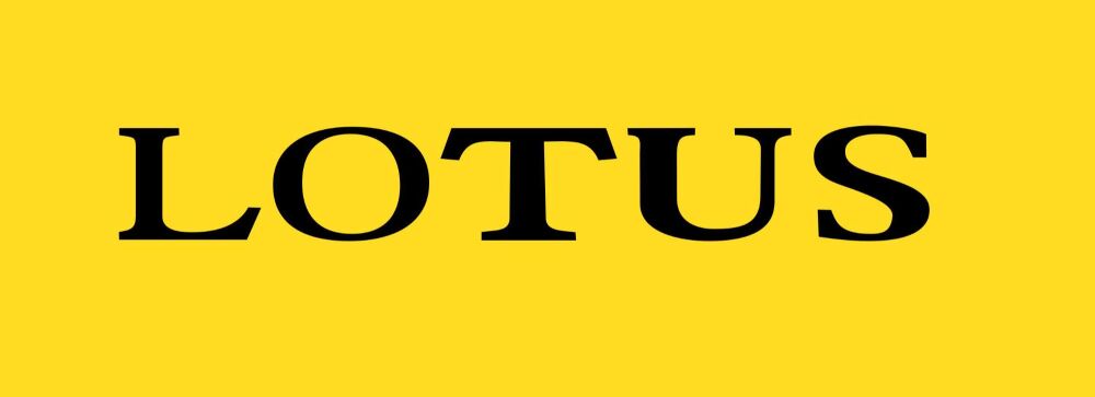 Lotus Cut text for Elise S1  Sticker. 165mm