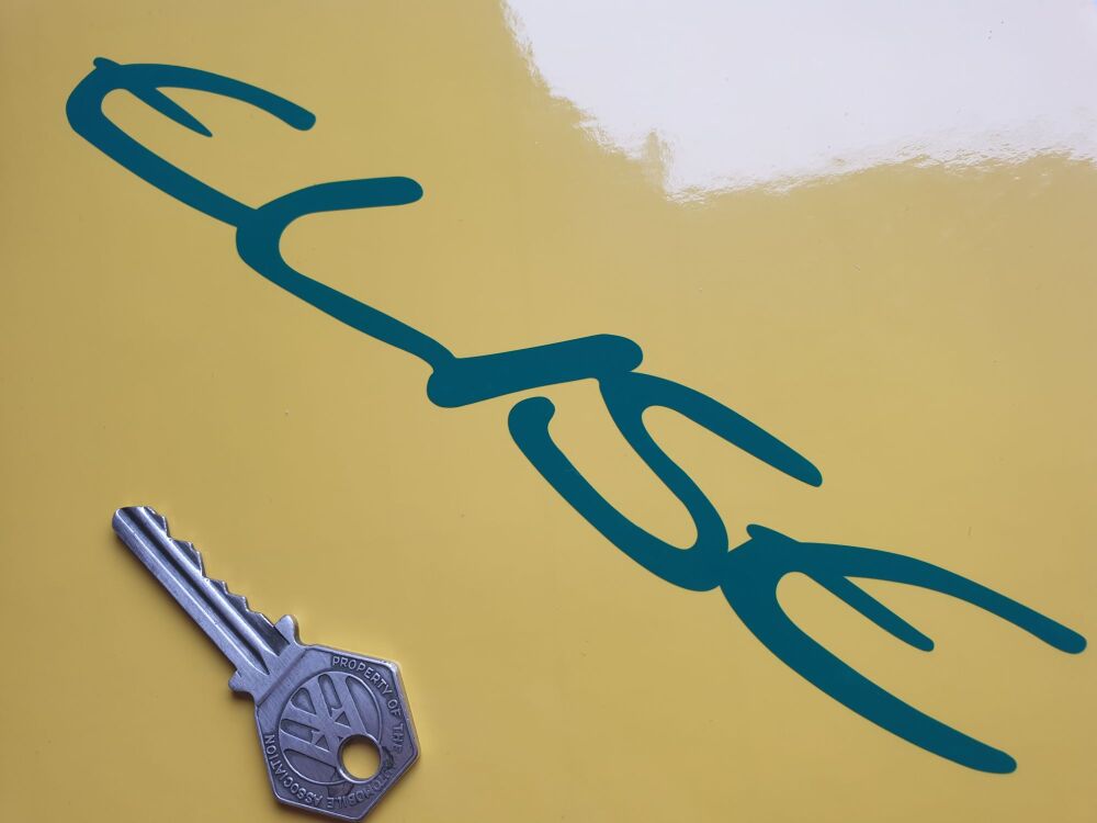 Lotus Elise Series 1 Cut Text Style Sticker. 190mm