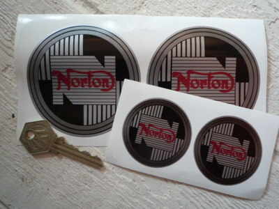 Norton Dominator Manx Stickers. 2