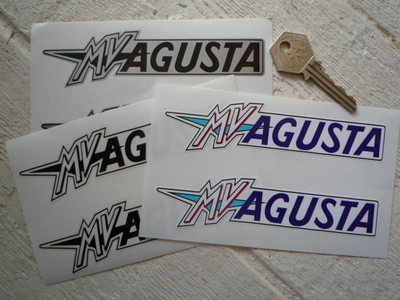 MV Agusta Text Stickers. 5.25