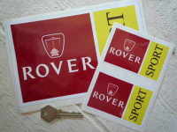 Rover Sport Oblong Stickers. 3.5" or 8" Pair.