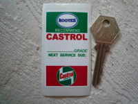 Rootes 'Recommend Castrol' Service Sticker. 2.75