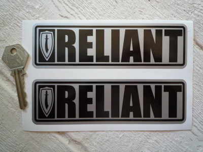 Reliant Scimitar Oblong Stickers. 6