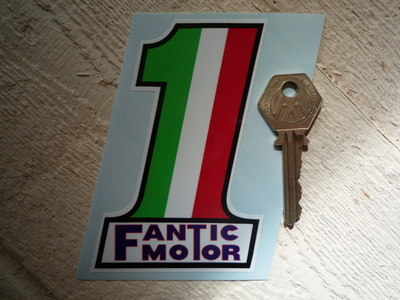 Fantic Motor No.1 Sticker. 4".