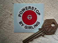 Girling Powerstop Servo Sticker. 1.5".